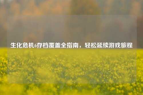 生化危机6存档覆盖全指南,轻松延续游戏旅程