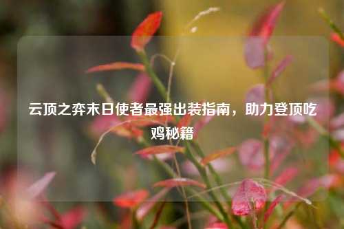 云顶之弈末日使者最强出装指南，助力登顶吃鸡秘籍